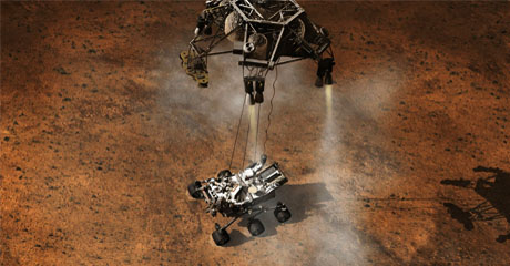 Mars Rover Reports Weather, Radiation Data